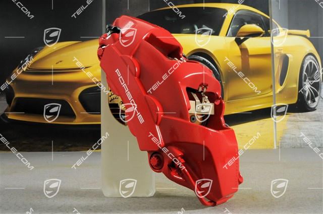Festsattel / Bremssattel, GT3/GT3RS, rot, R Festsattel / Bremssattel, GT3/GT3RS, rot, R