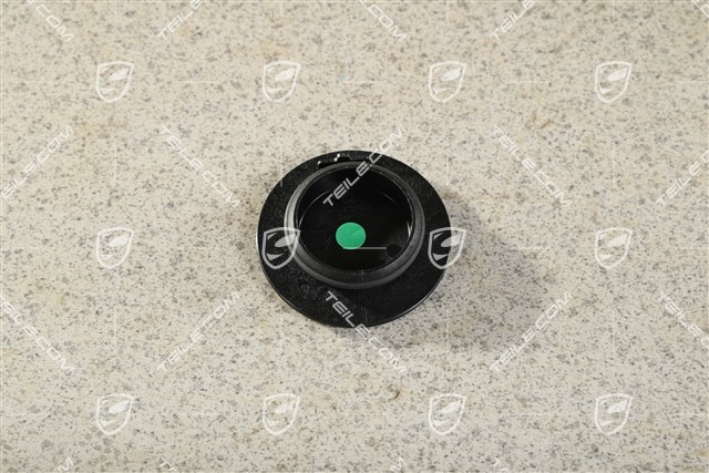 Central locking wheel cap, GT3 Touring, Black matte