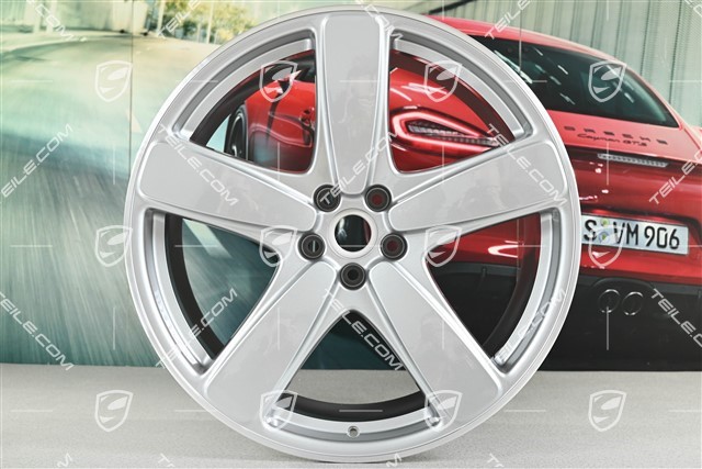 21" Felga "Sport Classic", 9J x 21 ET26, srebrny metalik