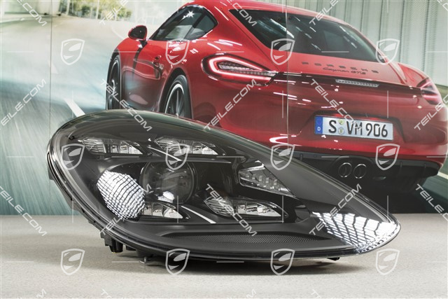 LED-Matrix headlights set, PDLS, black, L+R