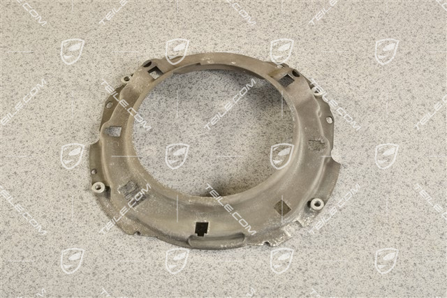 Retaining frame, Headlamp, Slantnose, L=R