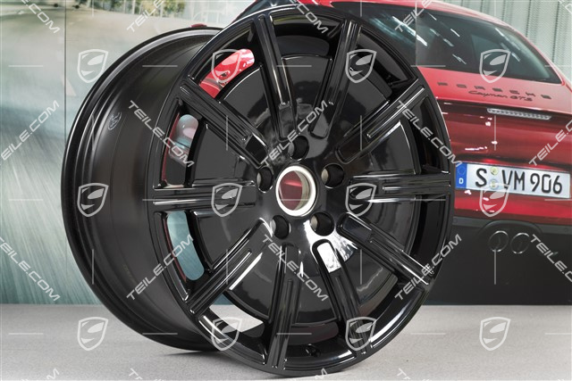 20" Felge Sport Aero, 11J x 20 ET60, schwarz hochglanz