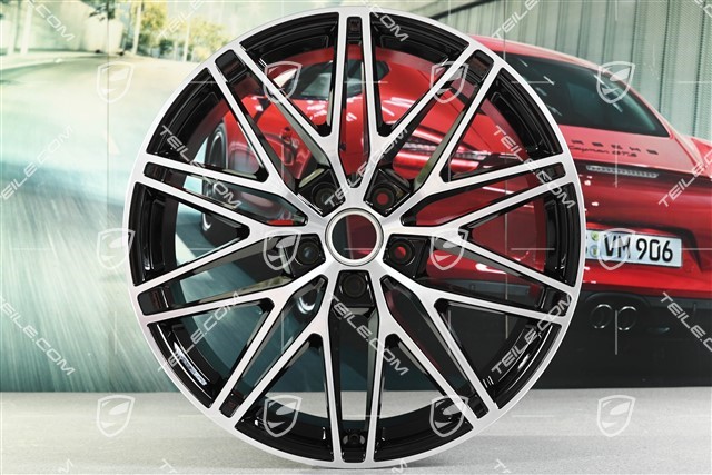 22-inch RS Spyder Design wheel rim, front, 10J x 22 ET48