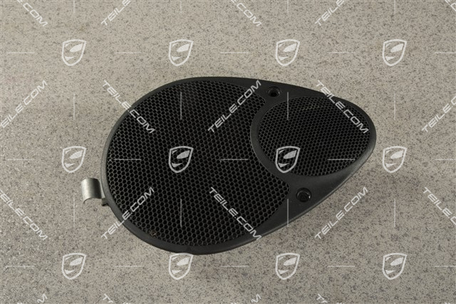 Coupe / Targa, Loudspeaker, rear, Satin Black, R
