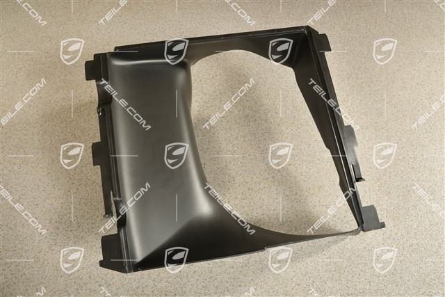 4,2 TDI, Air guide / duct, lateral, R