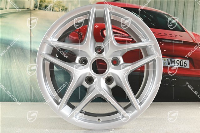 17" Boxster III Felgensatz, vorne 7J x 17 ET55 + hinten 8,5J x 17 ET40