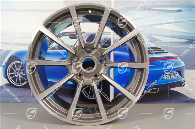 20" Felge Carrera Classic II, Titan dunkel, 9,5J x 20 ET45