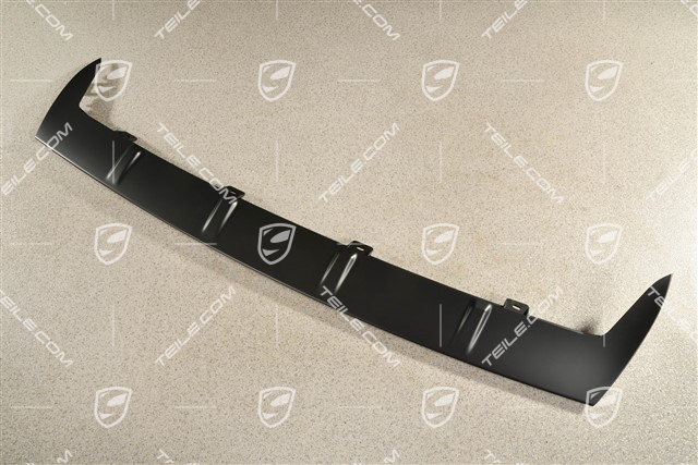 Sport Design, Rear bumper lower cover / diffuser, Black matte