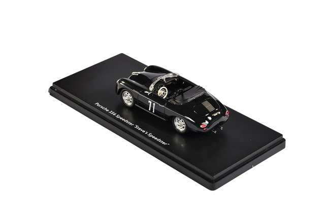 Porsche 356 Speedster #71 Steve's Speedster / Mc Queen, black, Schuco, scale 1:43