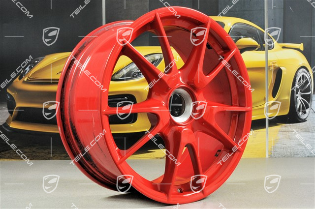19" Felga GT3, centralne mocowanie, 8,5J x 19 ET53, czerwień indyjska