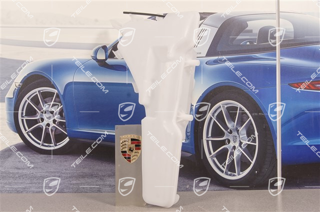Windscreen washer system tank / reservior car with headlamp washer system