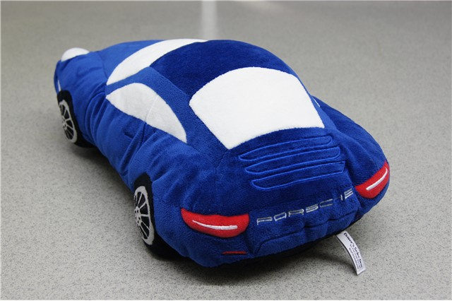Plüschauto 911 Carrera Modell 991 blau