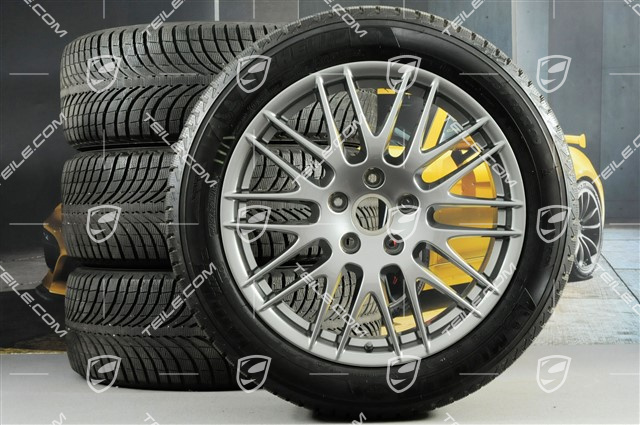 20" Winterräder Satz "RS Spyder Design" Facelift 2014-2017, Felgen 9J x 20 ET57 + NEUE Michelin Winterreifen 275/45 R20, mit RDK-Sensoren