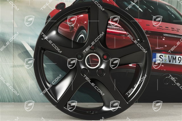 20-inch Sport Techno wheel, 10J x 20 ET55, black satin mat