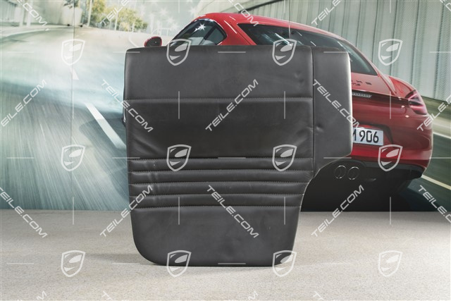 Notsitzkissen, Coupe/Targa, Leder, schwarz, R