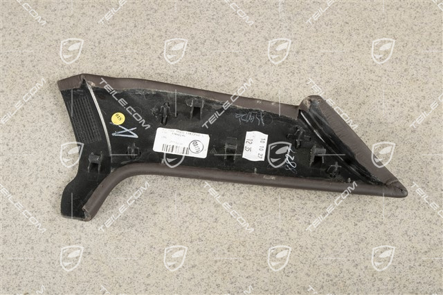 Mittelkonsole, Blende seitlich, Leder, Espresso, L