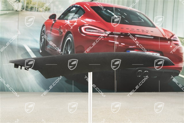 Lamelka, dolna, Turbo / GTS, Czarna, R