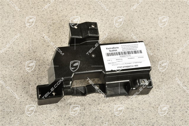 Stossfänger hinten, Verkleidung unten Verstärkung / Pralldämpfer, L