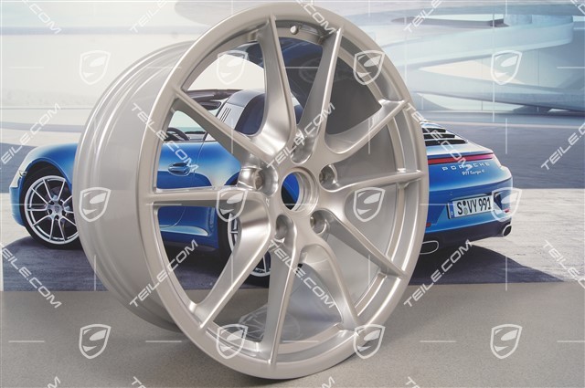 20" Felge, Carrera S III, Brilliantchromlack, 9,5J x 20 ET45