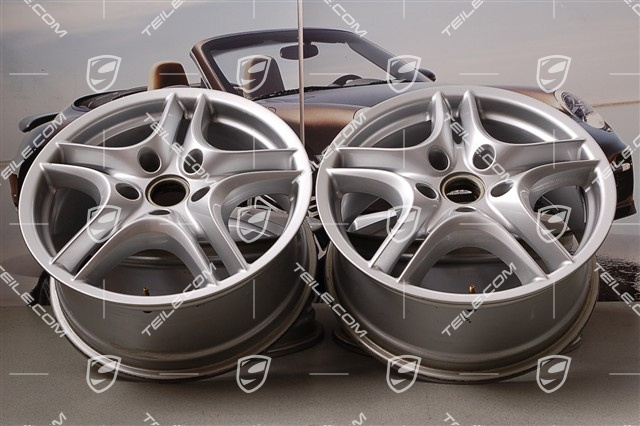 18" Felgensatz Cayenne Turbo II, 8J x 18 ET 57, Facelift