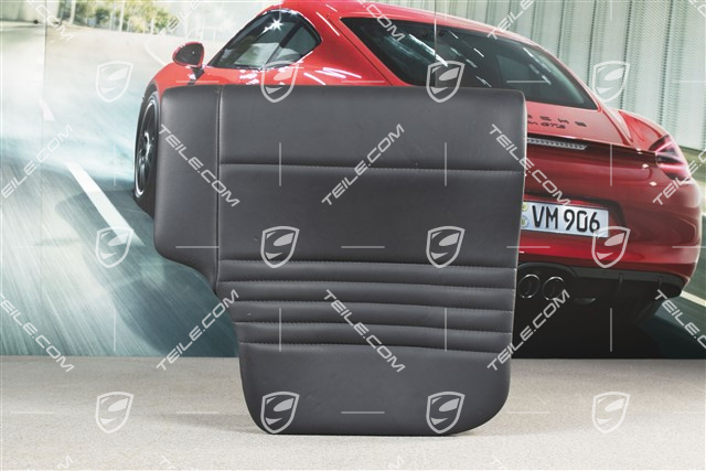 Back seat lower / cushion, Coupe/Targa, leather, Metropole blue, L