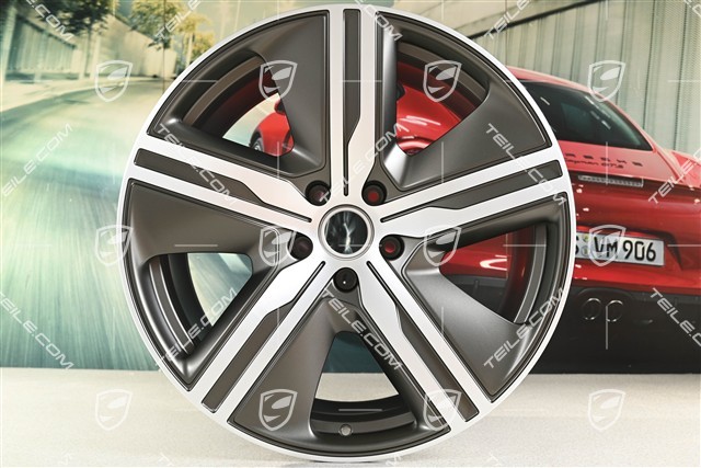 22" felgi Macan Exclusive Design, komplet, 9J x 22 ET29 + 11J x 22 ET47, Turbonit