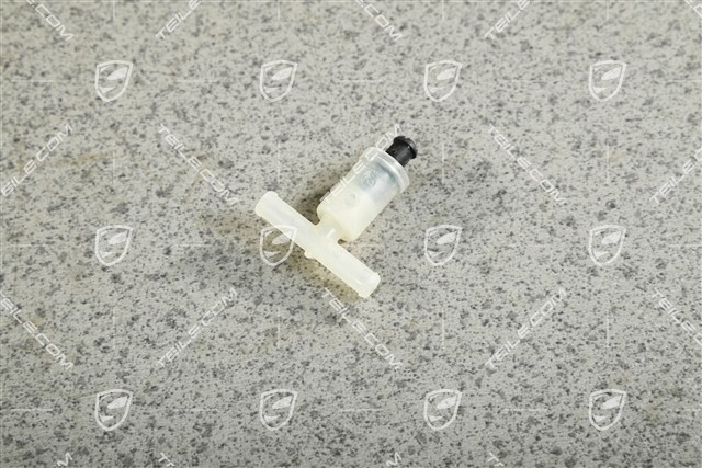 T-Stück für Scheibenwaschanlage mit Druckhalteventil T-Stück für Scheibenwaschanlage mit Druckhalteventil