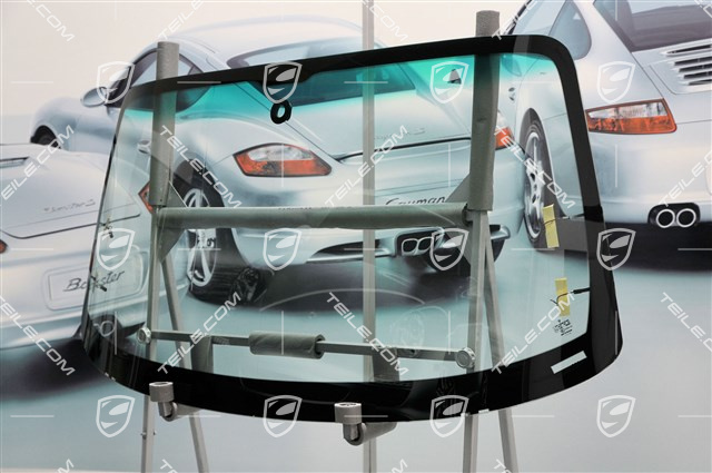 Windscreen tinted, upper part: dark green, rain sensor Windscreen tinted, upper part: dark green, rain sensor