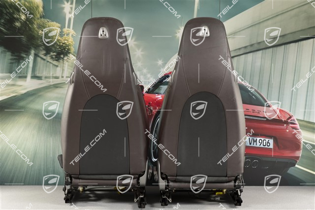 Sitze, manual einstellbar, Leder, Cocoa, Satz (L+R)