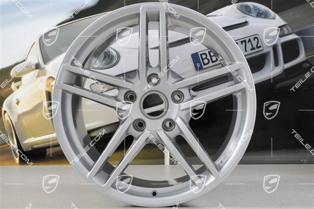 19" Felga Carrera, 11J x 19 ET69, Brilliantsilber