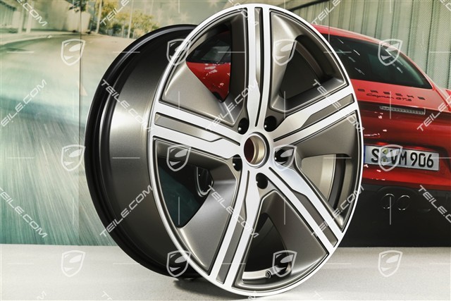 22" felgi Macan Exclusive Design, komplet, 9J x 22 ET29 + 11J x 22 ET47, Turbonit