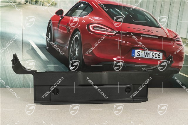 Verkleidung, Schloss, Hinten, Unten, Sport Turismo, Schwarz