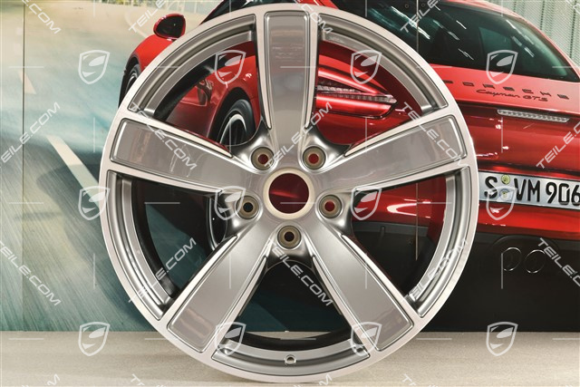 20" Felga Carrera Sport, 11,5J x 20 ET56, platynowo-srebrny metalik