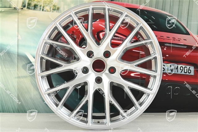 21" Felge Panamera Sport Design, 11,5J x 21 ET69, brilliantchrom