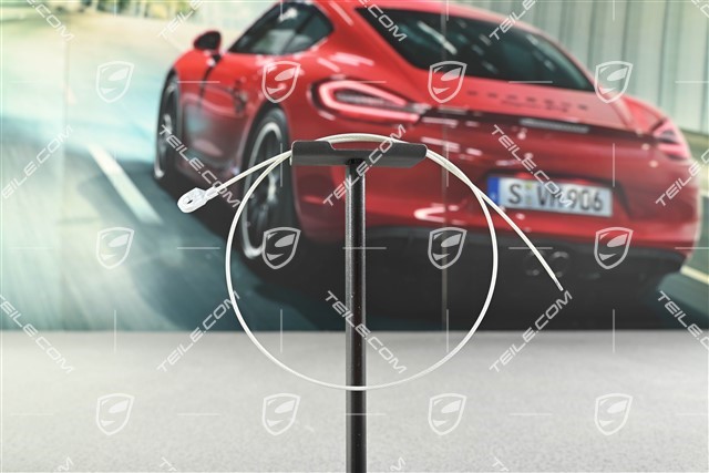 Convertible top tension rope / cable