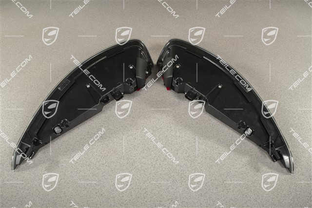 Heckleuchten Klar (weiß), Satz (L+R), C2 / C2S / C2GTS / GT3 / GT3RS, Britische Version