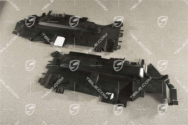 Air guide / duct, rear centre