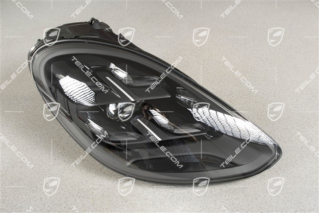LED-Matrix headlights set, PDLS, black, L+R