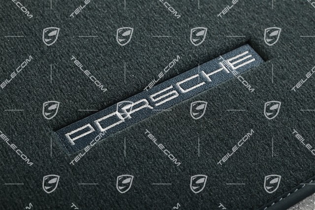 Komplet dywaników podłogowych, przód, (L+R), grafitowo-granatowy Graphite Blue