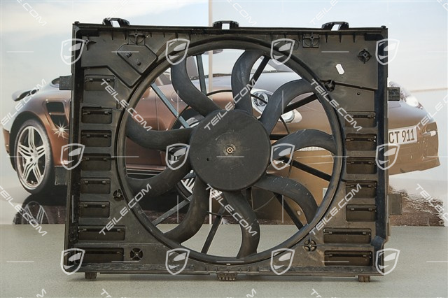 Prowadnica powietrza + wentylator, 3.0L 245KW / 3.6L 220KW