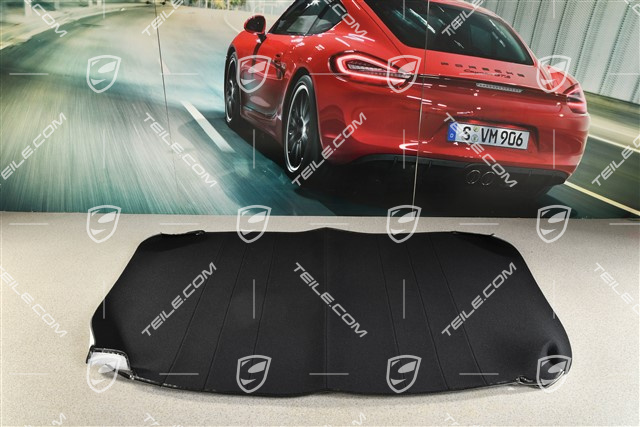 Targa, Materiał podsufitki czarny