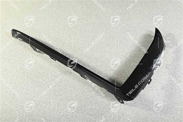 Disc / cover, retaining frame, Upper, Glossy Black, Sport Design, R