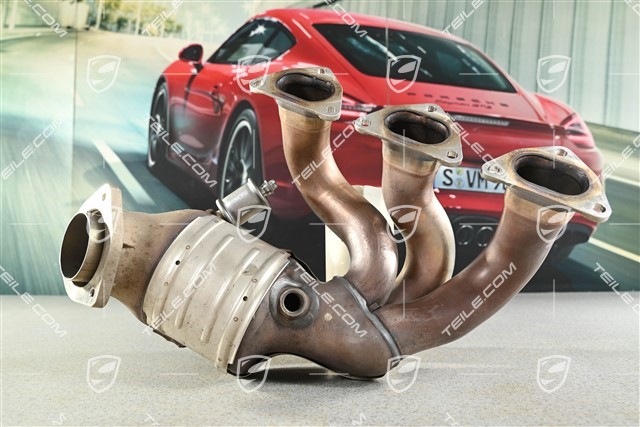 GT4 RS, Exhaust manifold with catalityc converter, Zyl. 1-3, R