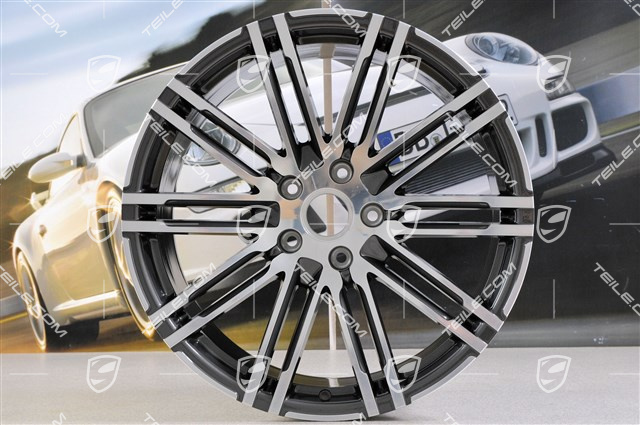 21" Felga Turbo III, facelift, 10J x 21 ET50, Titanium