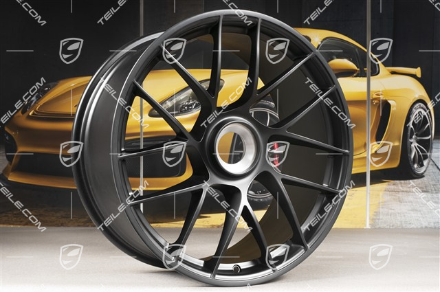 20" Felga Turbo Sport III, centralne mocowanie, 9J x 20 ET51, czarny satynowy półmat