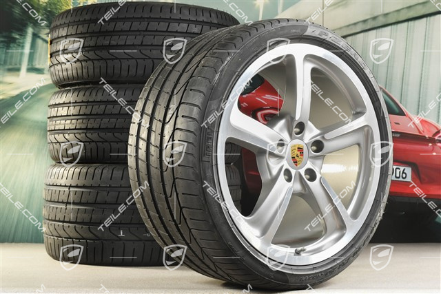 20" Koła letnie SportTechno, 9J x 20 ET51 + 11,5J x 20 ET68 + NOWE opony letnie Pirelli P Zero 245/35 R20 + 305/30 R20, bez czujników ciśnienia