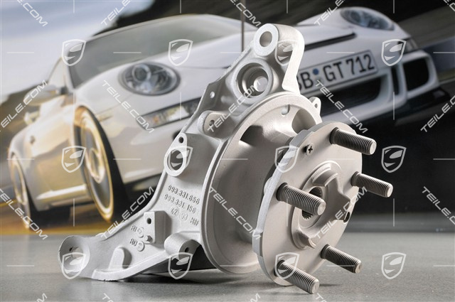 Wheel carrier assembly (incl. wheel hub and angular contact ball bearing), R Wheel carrier assembly (incl. wheel hub and angular contact ball bearing), R