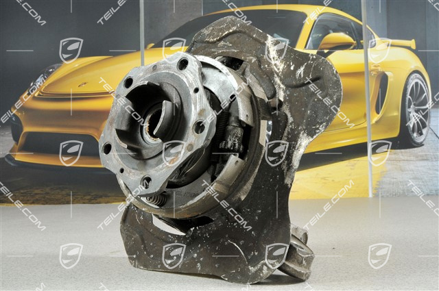 Wheel carrier assembly (incl. wheel hub and angular contact ball bearing), L