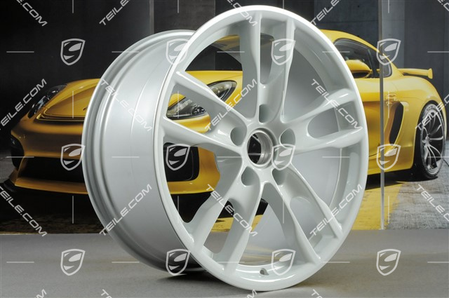 19" Felga Boxster S III, 9,5J x 19 ET45, biały