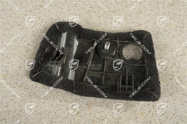 Mittelkonsole, Blende/ Fußraum Abdeckung mit 12v Steckdose, Schwarz, R
